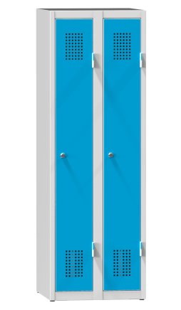 Metal wardrobe with two doors XS82-15 - 1