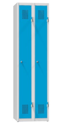 Metal wardrobe with two doors XS62-18 - 1