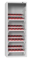 Cabinet for NC tools with swing doors with equipment - 1