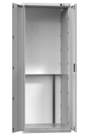 Cabinet for NC tools with swing doors - 1