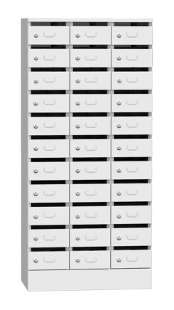 Mail sorting cabinet SVO_33_A33 with drop - 1