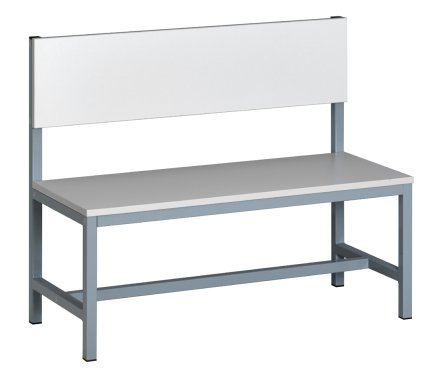 Changing room bench LO2004 - width 2000 mm - 1