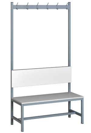 Changing room bench LV1504 - width 1500 mm - 1