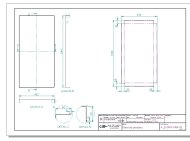 Shelf with grate and catch basin SCH VAN 01PZ - 2