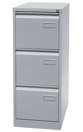 A4 filing cabinet - metal filing cabinet Bisley IPCCA13 - set with dividers - 1