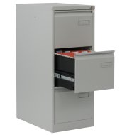 A4 filing cabinet - metal filing cabinet Bisley IPCCA13 - set with dividers - 3