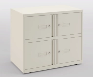 Bisley Essentials Lockable Box Cabinet YELD1007 - 1