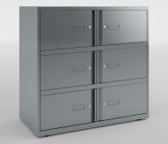 Bisley Essentials Box Cabinet 1000 x 800/1000 x 470mm - 4