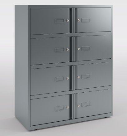 Bisley Essentials Box Cabinet 1270 x 800/1000 x 470 mm - 1
