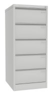 Five-drawer filing cabinet Szk 304 Sis for A5 format - 5