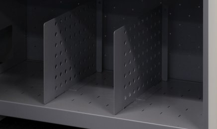 Set of 4 vertical dividers for shelf type ETSSHDPS - 1