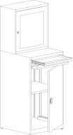 Computer cabinet SmK 4a - with el. equipment - 2