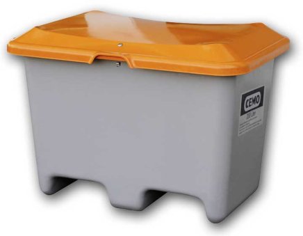 Container for winter sprinkles 200 l - without opening, with pockets - 1