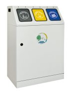 Waste bin for sorted waste TRIPLEX - 1