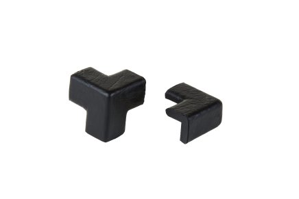 Two-arm corner coupling black - 4