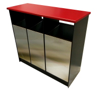 Waste bin for sorted waste for indoor and outdoor use - 1