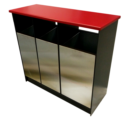 Waste bin for sorted waste for indoor and outdoor use - 1
