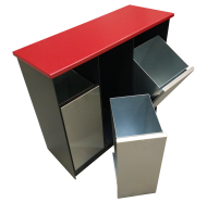 Waste bin for sorted waste for indoor and outdoor use - 2