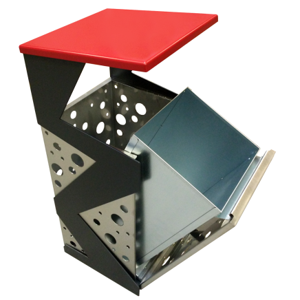 Trash can for indoor and outdoor use - 2