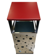 Trash can for indoor and outdoor use - 3