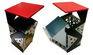 Trash can for indoor and outdoor use - 4