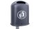 Plastic waste bins