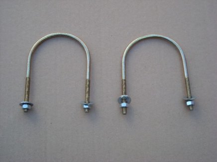 Bracket for attaching the trash can to the post - 1
