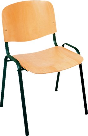 ISO wooden conference chair - 2