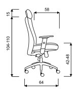 Lexa office chair - 2
