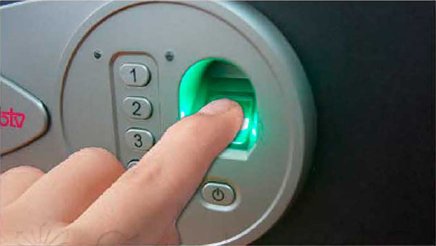 Fingerprint safe type Tecna 410 - 2