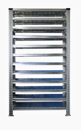 Screwless shelf rack 1972 x 1124 x 510 mm - 1