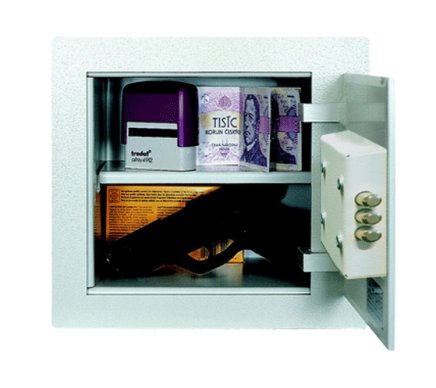 Wall-mounted security safe SS 1 - 1