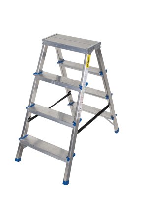 Double-sided aluminum steps DR(150)ALDD-4 - 1