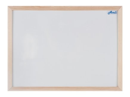 One-piece magnetic board, wooden frame 60 x 90 cm - 1