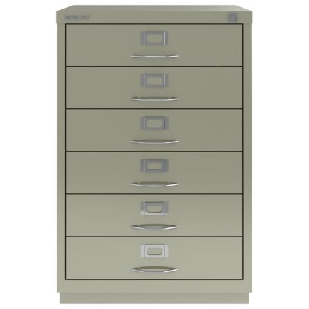 Bisley F6E metal filing cabinet - 7