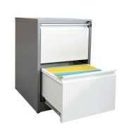 HD double-drawer filing cabinet for A4 format - 1