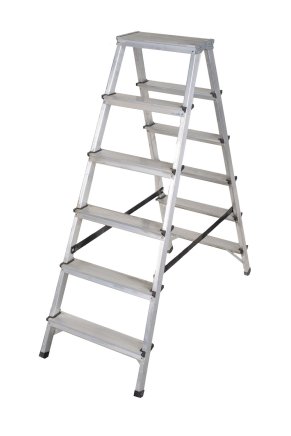Double-sided aluminum steps DR(150)ALDD-6 - 1