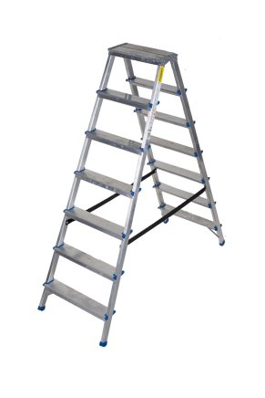 Double-sided aluminum steps DR(150)ALDD-7 - 1