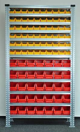 Rack with plastic boxes 877851009_VAR_3 - 1