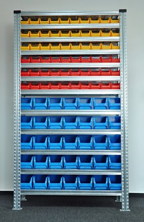 Rack with plastic boxes 877851009_VAR_6 - 1