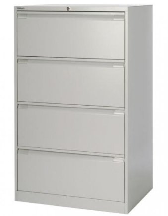 Bisley DF4 double-row metal filing cabinet - 3