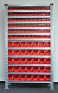 Rack with plastic boxes 877851009_VAR_4 - 1