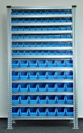 Rack with plastic boxes 877851009_VAR_5 - 1
