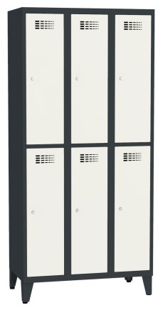 Wardrobe divided on legs Sus 332 W width 900 mm - 1