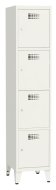 Sus 414 W metal wardrobe, width 400 mm - 7