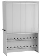 Cabinet for drying clothes and shoes, width 1515 mm - 1