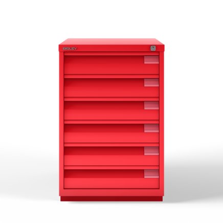 Bisley F6E metal filing cabinet - 1