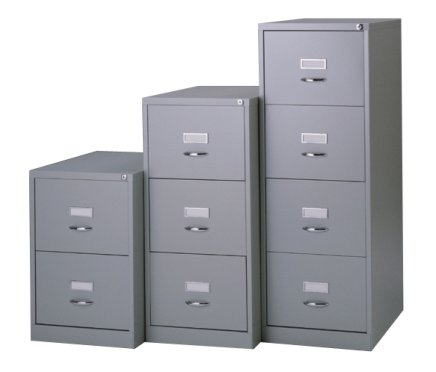 File cabinet A4 metal Bisley BS2E/FLS - 10