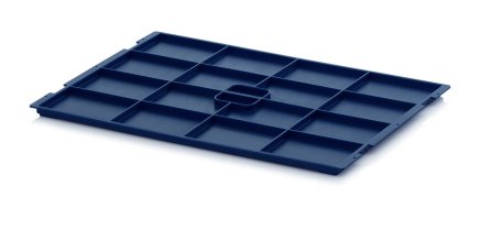 Lid for R-KLT transporter 600 x 400 mm - R-KLT-D 65 - 1
