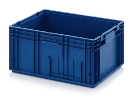 RL-KLT crate with drain holes 600 x 400 x 280 mm - 1